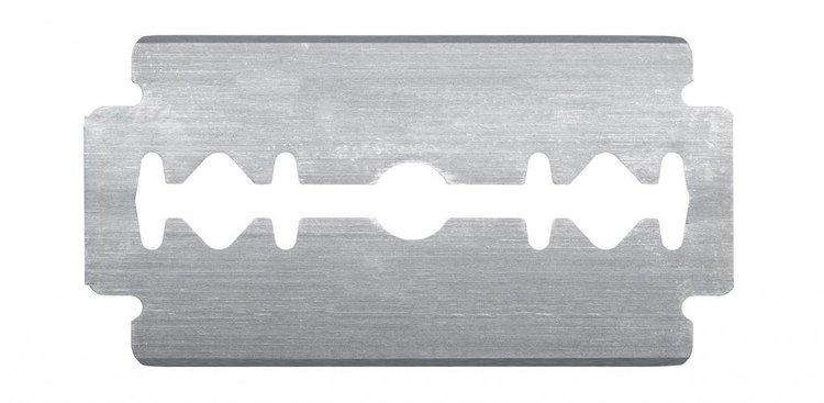 A safety razor blade A safety razor blade